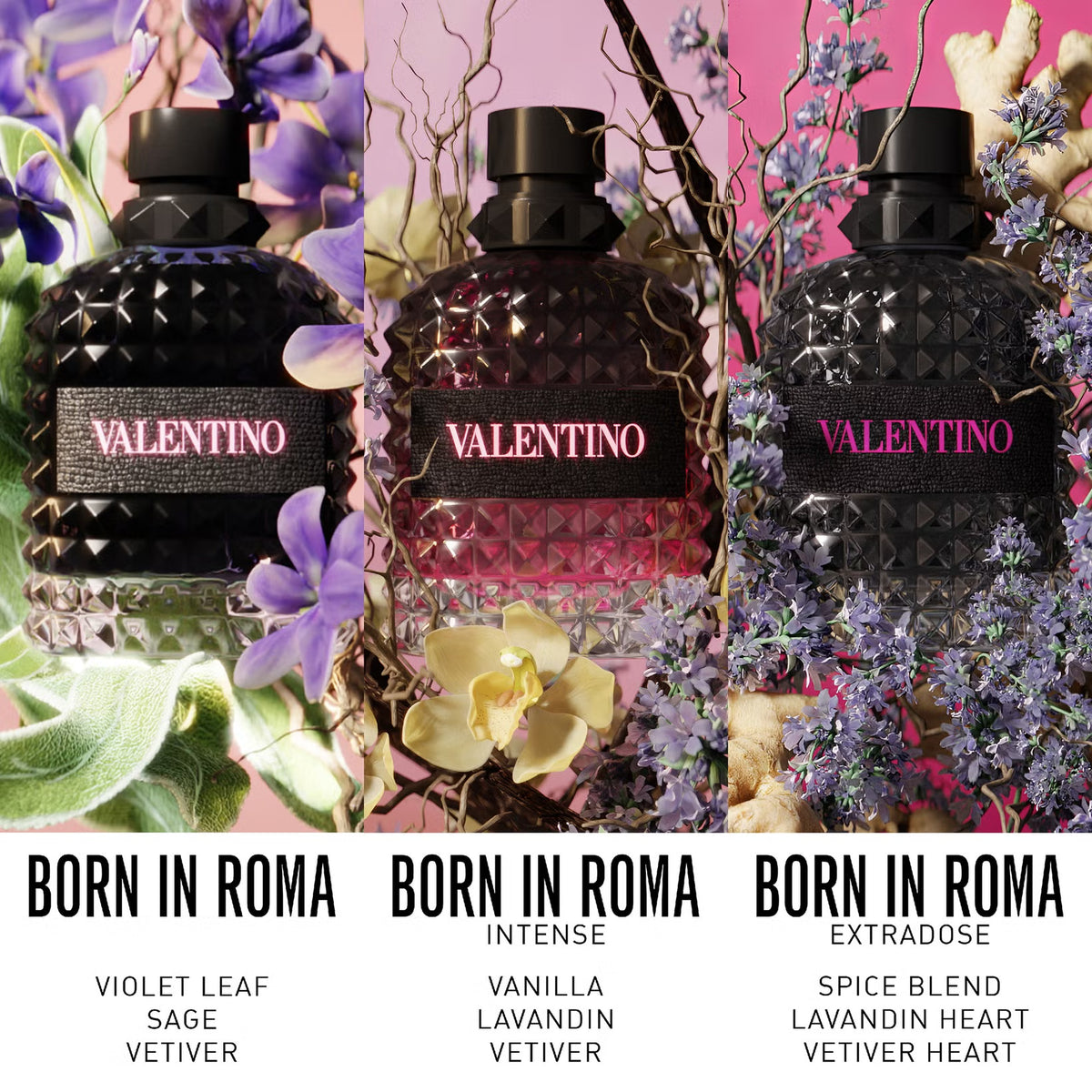 Valentino Born in Roma Uomo Extradose Eau de Parfum 50ml for Men