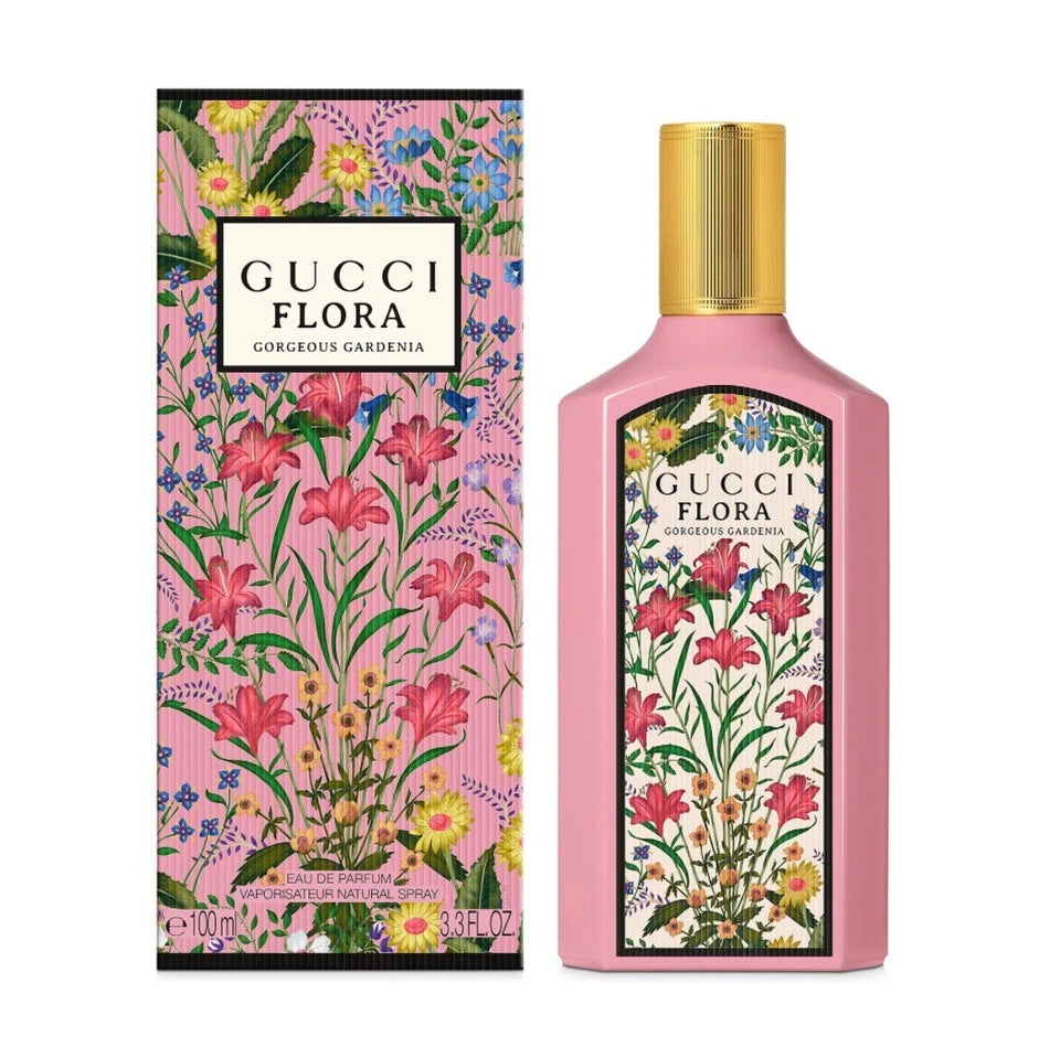 Gucci Flora Gorgeous Gardenia Eau de Parfum for Women – 100ml / 3.3 oz